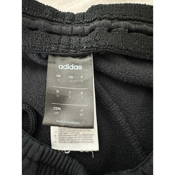 Adidas Black Athletic Tapered Leg, sz Small - Picture 3 of 4